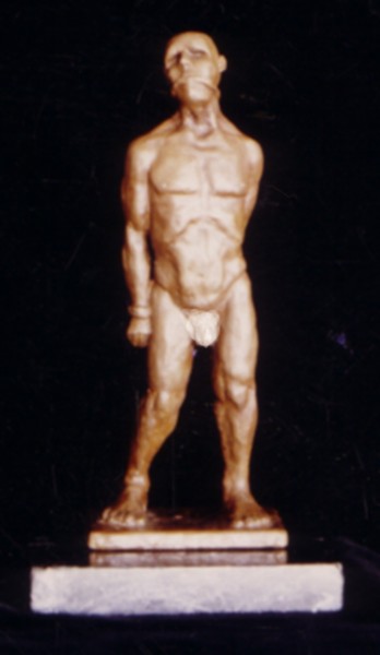 Скульптура под названием "Slave" - Randy Addy, Подлинное произведение искусства