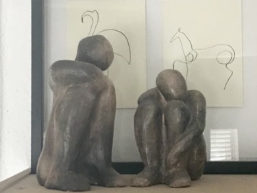 Sculpture intitulée "Friendship" par Randy Addy, Œuvre d'art originale