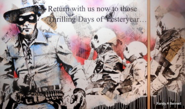 Collages titled "RETURN WITH US NOW" by Randy A Bennett Art, Original Artwork