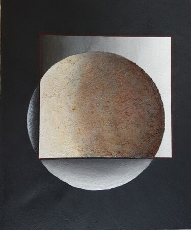 Peinture intitulée "Eclats de lune" par Raoul Thouvenin, Œuvre d'art originale, Acrylique Monté sur Châssis en bois
