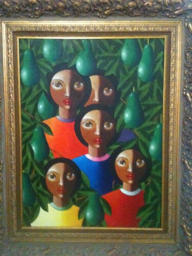 Painting titled "prats ventos2" by Rap Corporation, Original Artwork, Oil