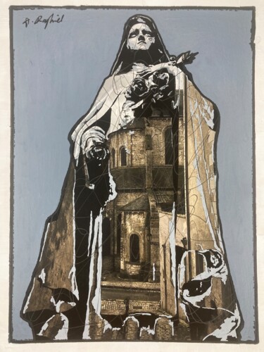 "11H34" başlıklı Tablo Raphaël André tarafından, Orijinal sanat, Akrilik