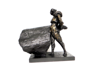 Skulptur mit dem Titel "Matador 1" von Raphael Fourneau, Original-Kunstwerk, Harz