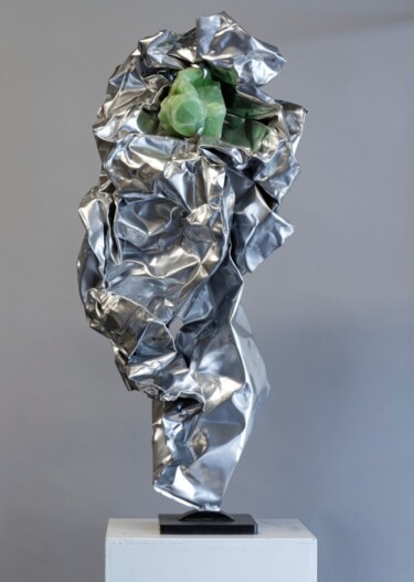 Escultura titulada "Nom de l'oeuvre : h…" por Raphaël Minot, Obra de arte original, Acero inoxidable