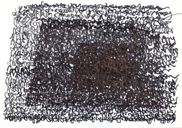 Σχέδιο με τίτλο "MODERN painter ABST…" από Raphael Perez, Αυθεντικά έργα τέχνης, Ακρυλικό