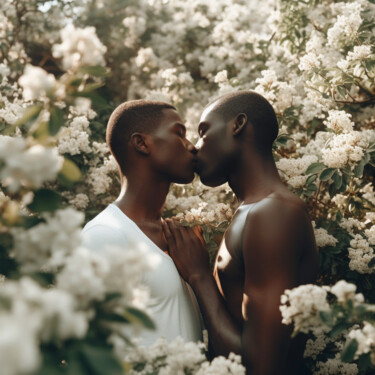 Digitale Kunst mit dem Titel "Homosexuality among…" von Raphael Perez, Original-Kunstwerk, KI-generiertes Bild
