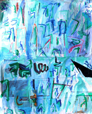Pintura titulada "Abstrakte Gemälde M…" por Raphael Perez, Obra de arte original, Acrílico
