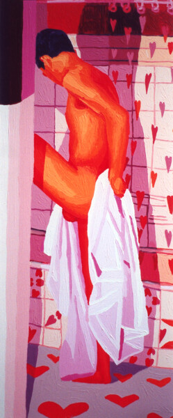 Pintura titulada "יצירה גאה אמנות המו…" por Raphael Perez, Obra de arte original, Acrílico