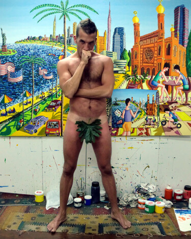 Fotografía titulada "art studio homoerot…" por Raphael Perez, Obra de arte original