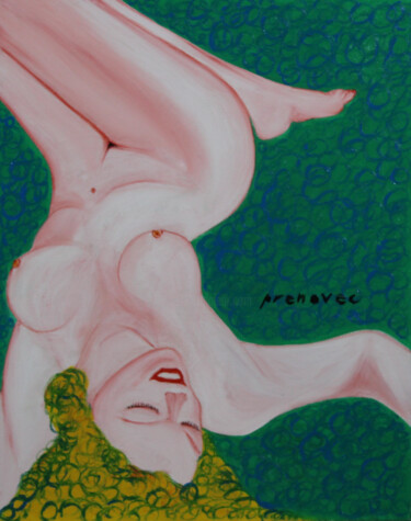 Peinture intitulée ""Série ARTHUR RIMBA…" par Raphaël Prenovec, Œuvre d'art originale, Huile Monté sur Carton