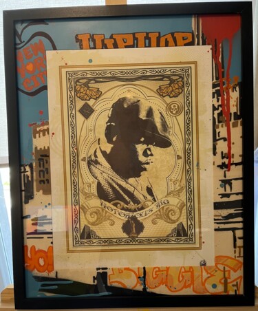 Картина под названием "Tribute to Notoriou…" - Raphael Trigaux (Colorzyourmind), Подлинное произведение искусства, 2D Цифров…