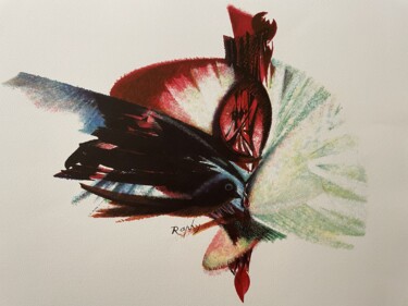 印花与版画 标题为“Lithographie” 由Raphy, 原创艺术品, 光刻技术