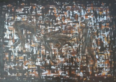 Painting titled "Do barro" by Raquel Signorelli, Original Artwork