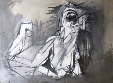 MUJER INVISIBLE 22.1x29.9 in ©2018 by RAUL CANESTRO CABALLERO