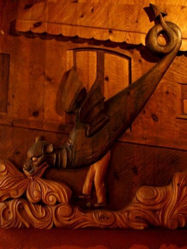 Fotografía titulada "WOOD DRAGON" por Raúl Mauricio Peñaloza De Moure, Obra de arte original