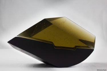 Sculpture titled "Contraste" by Antoine Rault, Original Artwork, Glass