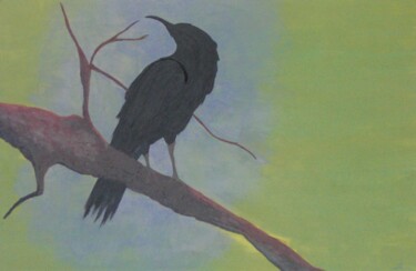 Painting titled "Beauty" by Raven, Original Artwork, Acrylic