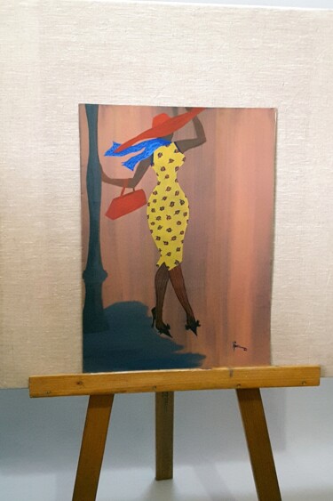Peinture intitulée "Prim 'a' Donna" par Raven, Œuvre d'art originale, Acrylique