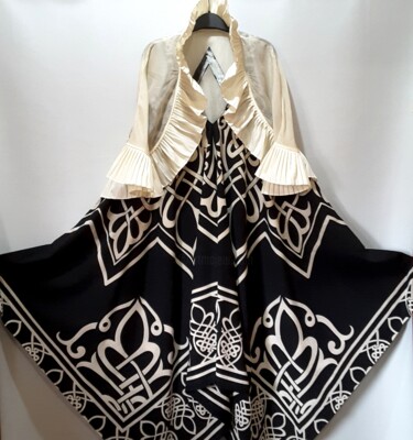 "Celtic Elegance" başlıklı Tekstil Sanatı Raven tarafından, Orijinal sanat, Kumaş