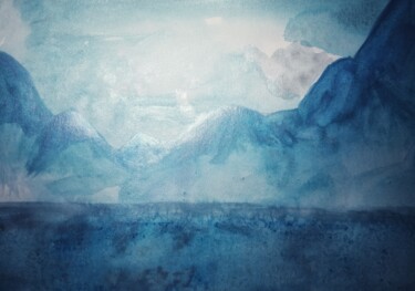 Фотография под названием "Watercolor by ravid" - Ravid Wolff, Подлинное произведение искусства, Акварель