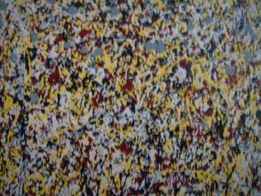Painting titled "Yellow: Red, Blue,…" by Ray Garcia, Original Artwork