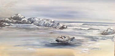 绘画 标题为“La mer grise” 由Raymonde Etcharry, 原创艺术品, 油