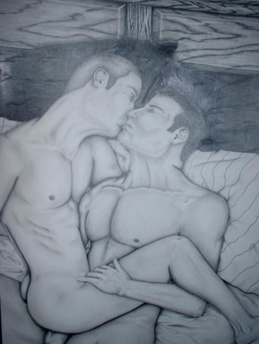 Drawing titled "Passion" by Ray Massini, Original Artwork