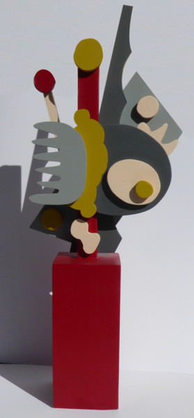 Sculpture intitulée "Résilience 2" par Thierry Corpet (Raymond X), Œuvre d'art originale, Bois