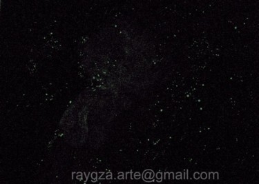 Pittura intitolato "Nebulosa del Aguila" da Raymundo Garza, Opera d'arte originale