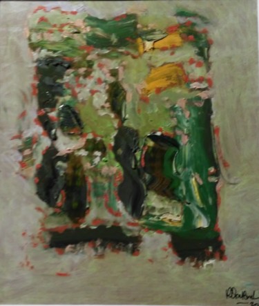 Pittura intitolato "Covid 2020-16" da Richard Boutboul, Opera d'arte originale, Olio