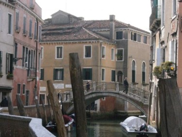 Photographie intitulée "ruelle dans Venise" par Roger Cornet, Œuvre d'art originale