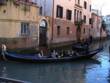 Photographie intitulée "ruelle dans Venise 6" par Roger Cornet, Œuvre d'art originale