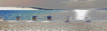 Digital Arts titled "Wannsee" by Rea Schenk, Original Artwork, Manipulated Photography