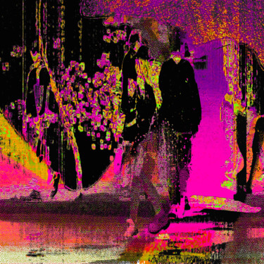 Arts numériques intitulée "Redcarpet" par Rea Schenk, Œuvre d'art originale, Photo montage