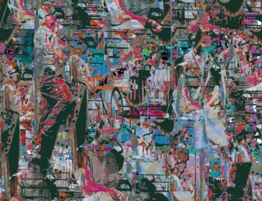 Grafika cyfrowa / sztuka generowana cyfrowo zatytułowany „Mimikry fatale” autorstwa Rea Schenk, Oryginalna praca, Malarstwo…