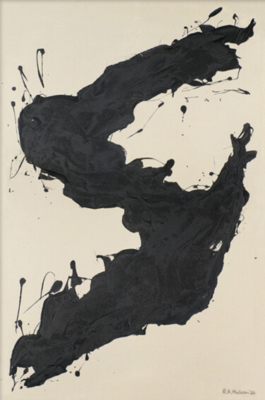 Ζωγραφική με τίτλο "The Bolt - Limited…" από Rebecca Anne Maclean, Αυθεντικά έργα τέχνης, Ακρυλικό