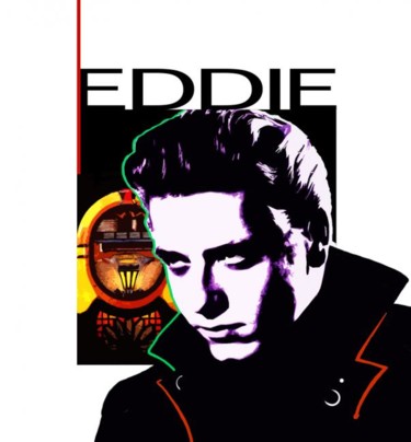 Arts numériques intitulée "Eddie" par Gilles Rousselot-Vigier, Œuvre d'art originale