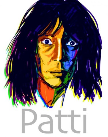 Arts numériques intitulée "Patti" par Gilles Rousselot-Vigier, Œuvre d'art originale