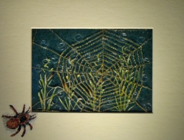 Sculpture titled "The Lost Spider" by Evelyn Reinprecht, Original Artwork