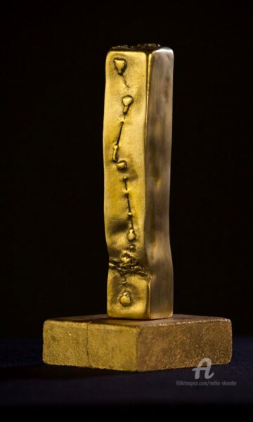 Sculpture intitulée "Résilience" par Redha Skander, Œuvre d'art originale, Bronze