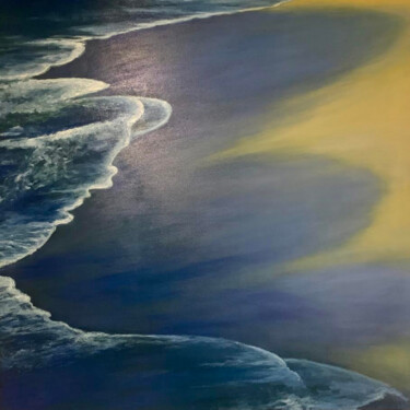 绘画 标题为“SPIAGGIA (Bray-Dune…” 由Redi Casarsa, 原创艺术品, 油 安装在木板上