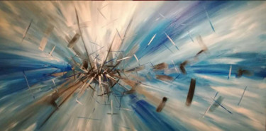 Painting titled "Une explosion dans…" by Reemers Jean-Pierre, Original Artwork, Acrylic