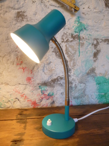 Design intitulée "LAMPE VENETA LUMI" par Leferailleur02, Œuvre d'art originale, Luminaire