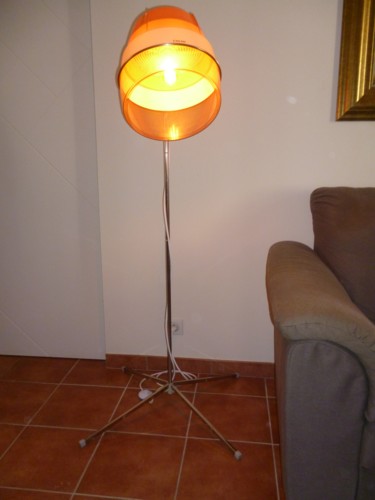 Design intitulada "LAMPADAIRE " CALOR "" por Leferailleur02, Obras de arte originais, Luminaria