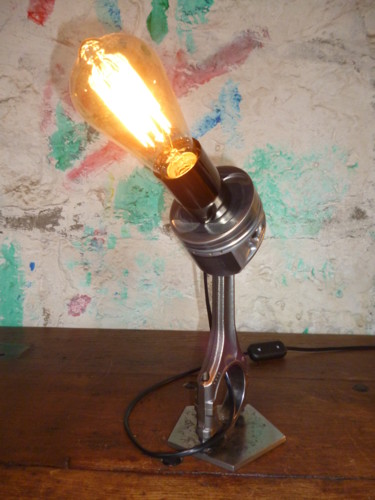 Design getiteld "LAMPE - V 6 -" door Leferailleur02, Origineel Kunstwerk, armatuur