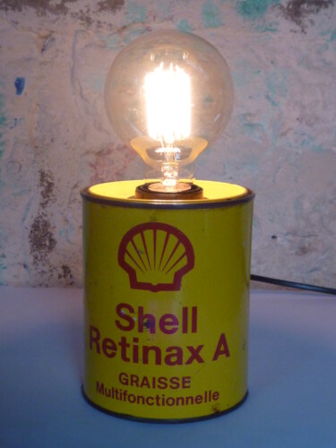 Diseño titulada "SHELL Retinax A" por Leferailleur02, Obra de arte original, Luminaria