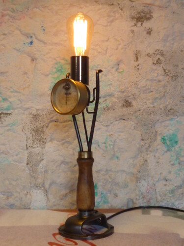 "LAMPE - VOLTMETRE -…" başlıklı Design Leferailleur02 tarafından, Orijinal sanat, Armatür