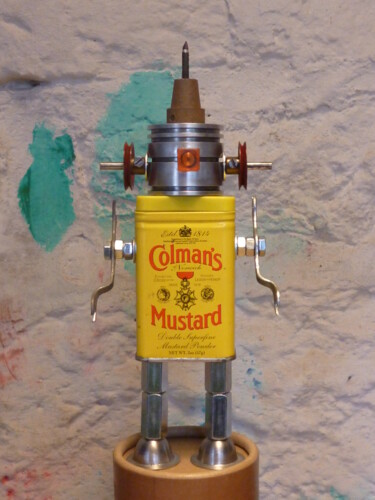 设计 标题为“Colman's - Mustard” 由Leferailleur02, 原创艺术品, 金属