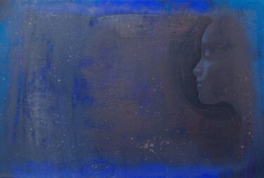 Pittura intitolato "Isolation" da Regina Hermann, Opera d'arte originale, Acrilico Montato su Telaio per barella in legno