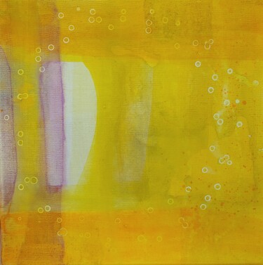 Malarstwo zatytułowany „Sunshine” autorstwa Regina Hermann, Oryginalna praca, Akryl Zamontowany na Drewniana rama noszy